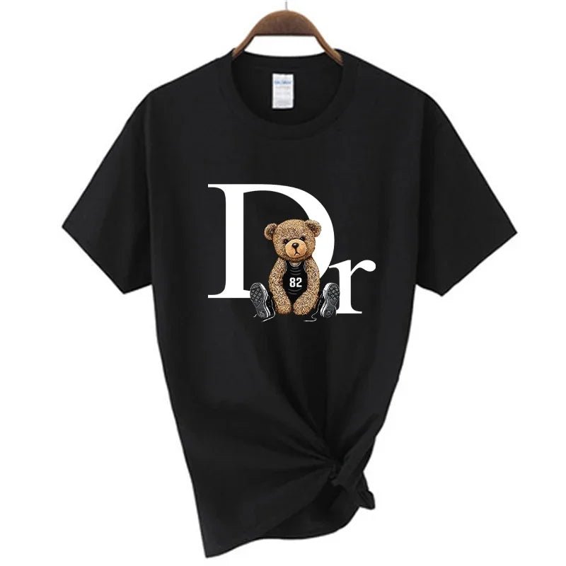 Casual Cute Print Tee Women - PickXee