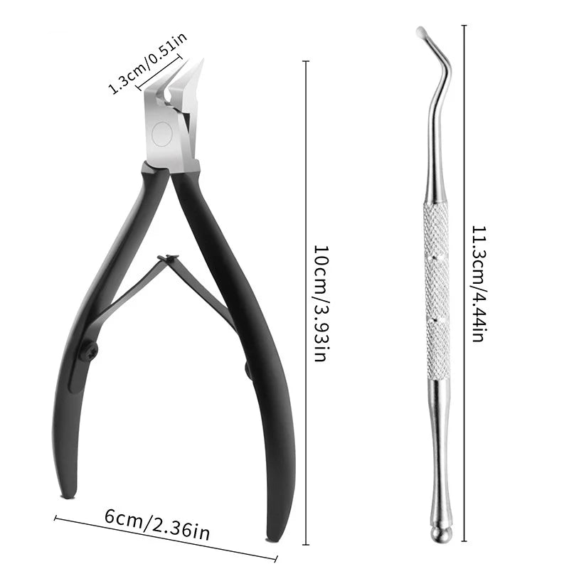 Thick Nail Clipper Precision Trimmer - PickXee