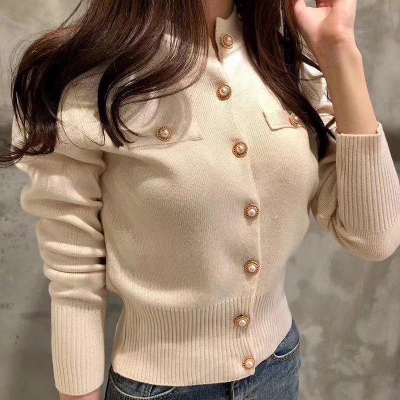 Women’s Autumn Knitted Cardigan Coat - PickXee