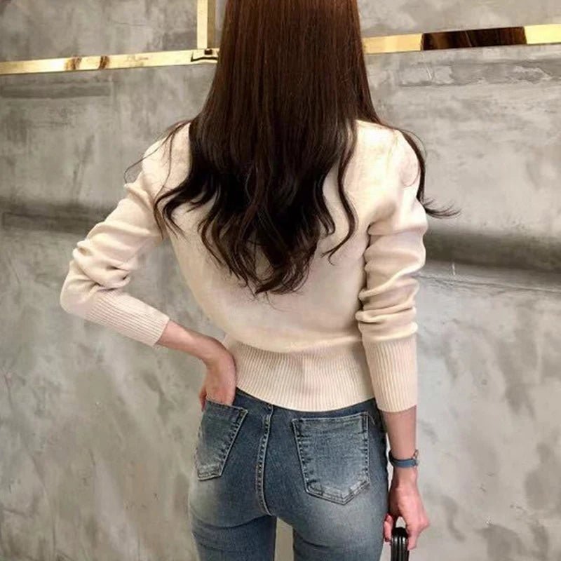Women’s Autumn Knitted Cardigan Coat - PickXee