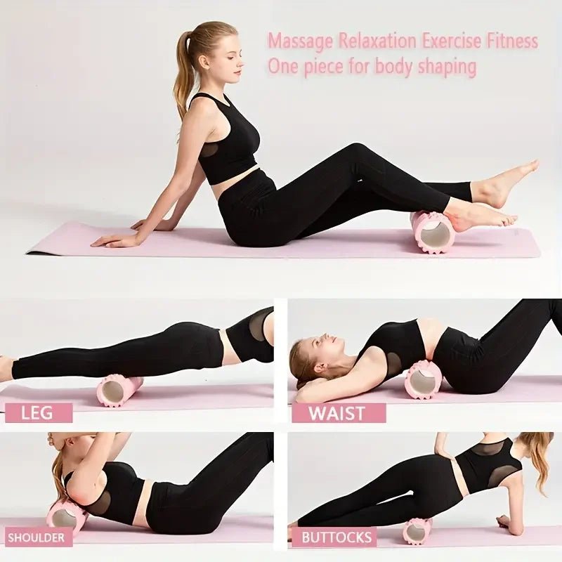 Yoga Column Foam Massage Roller - PickXee
