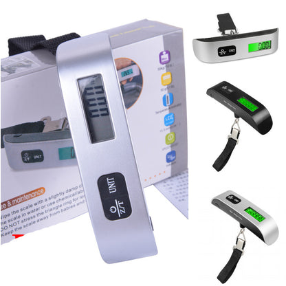 Lcd Luggage Scale 50kg Electronic Digital Portable Suitcase Travel Scale Weighs Baggage Bag Hanging Scales Balance Weight