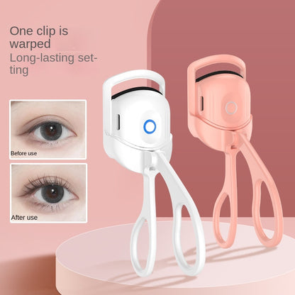 Rechargeable Heated Eyelash Curler for Long-Lasting Lift