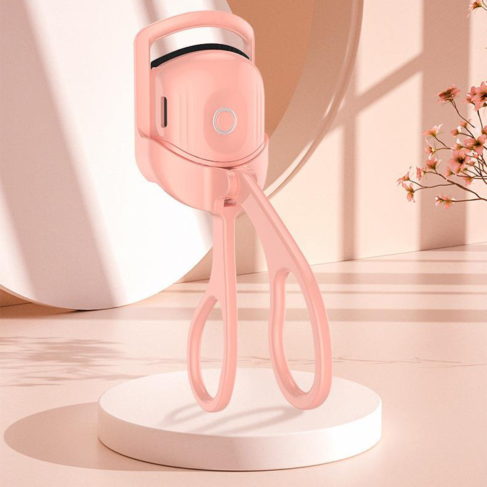 Rechargeable Heated Eyelash Curler for Long-Lasting Lift