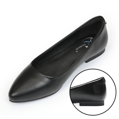 Mid-heeled Thick-heeled Single Shoes Professional Office Girl