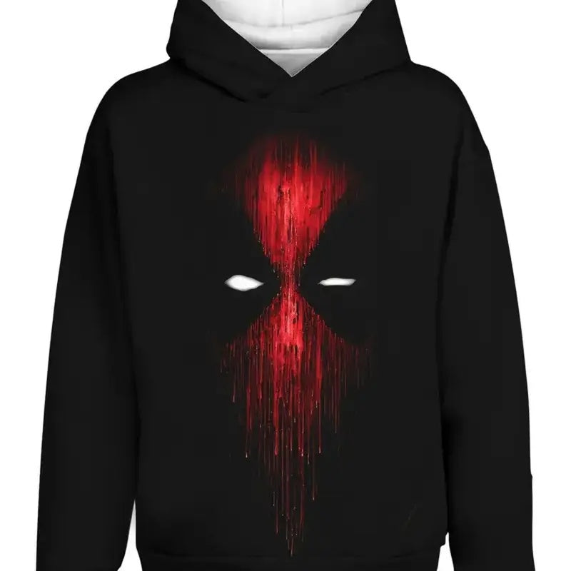 Printed Hooded Sweatshirt