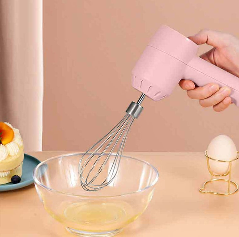 Portable Mini Wireless Electric Egg Beater