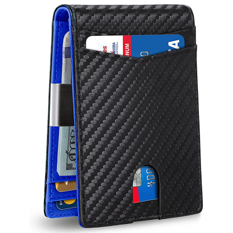 PU Leather Multiple Card Slots Anti-theft Wallet Card Holder