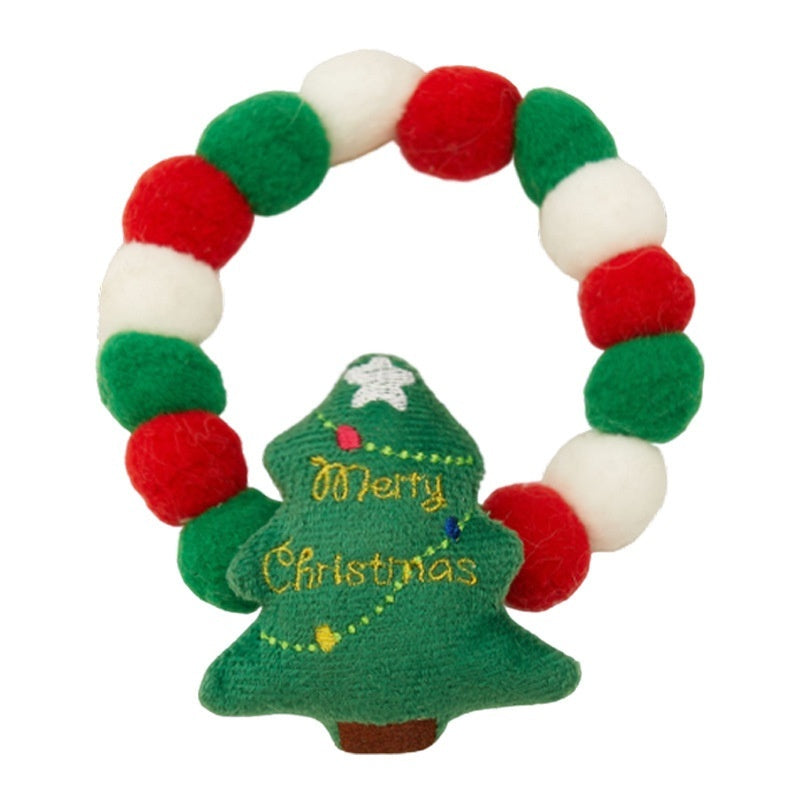 Pets Christmas Collar Decoration Stretch Ornament Pet Products