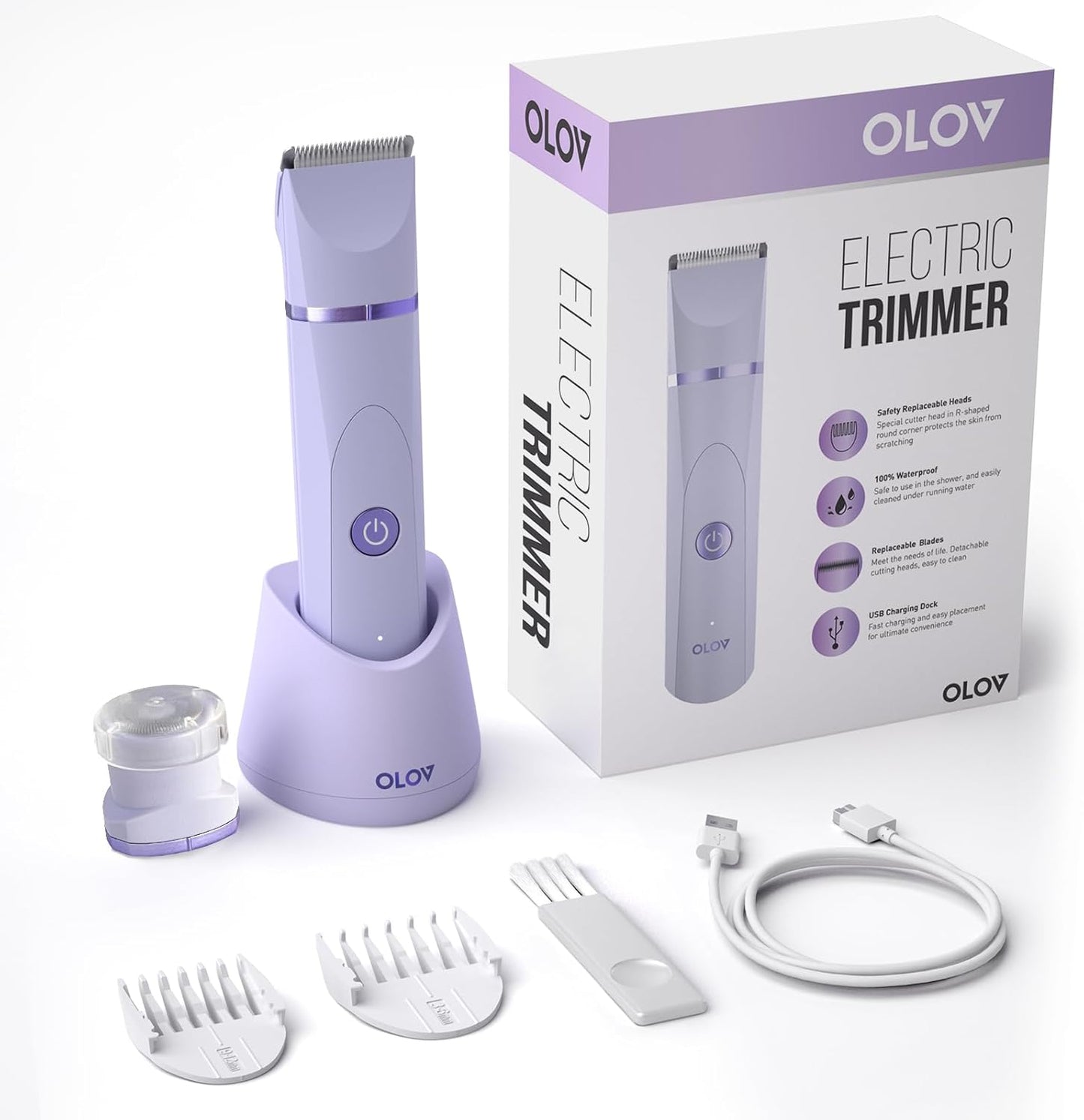 OLOV Electric Body Hair Trimmer