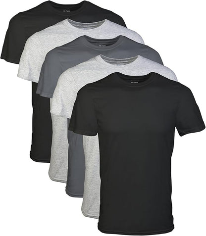 Gildan Men's Crew T-Shirts, Multipack