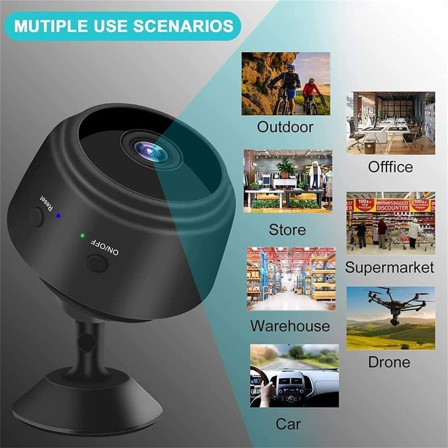 Mini Camera 1080P HD WiFi Camera for Home Security