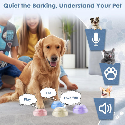 Dog Buttons for Communication, Talking Buttons for Dogs