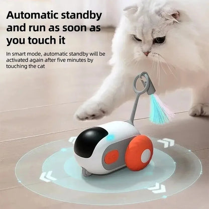 Smart Remote-Controlled Toy Car for Cats & Dogs