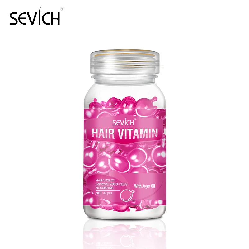 30pcs Anti-Hair Loss Keratin Vitamin Capsules