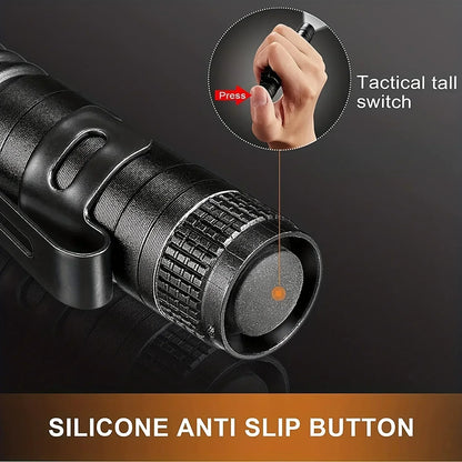 Portable 365nm UV Flashlight with Pen Clip