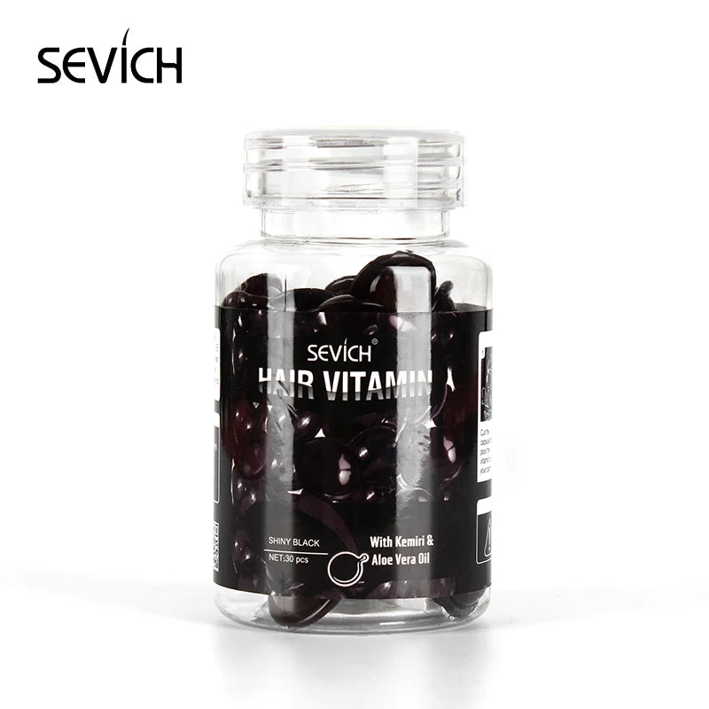 30pcs Anti-Hair Loss Keratin Vitamin Capsules