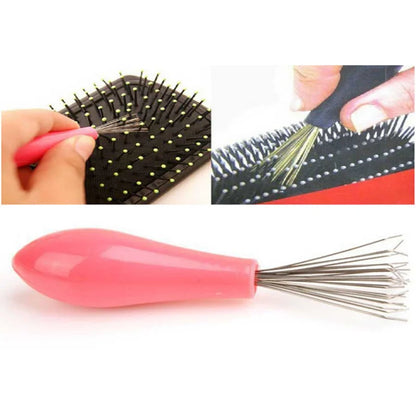 Hair Brush Cleaner with Plastic Handle for Easy Use