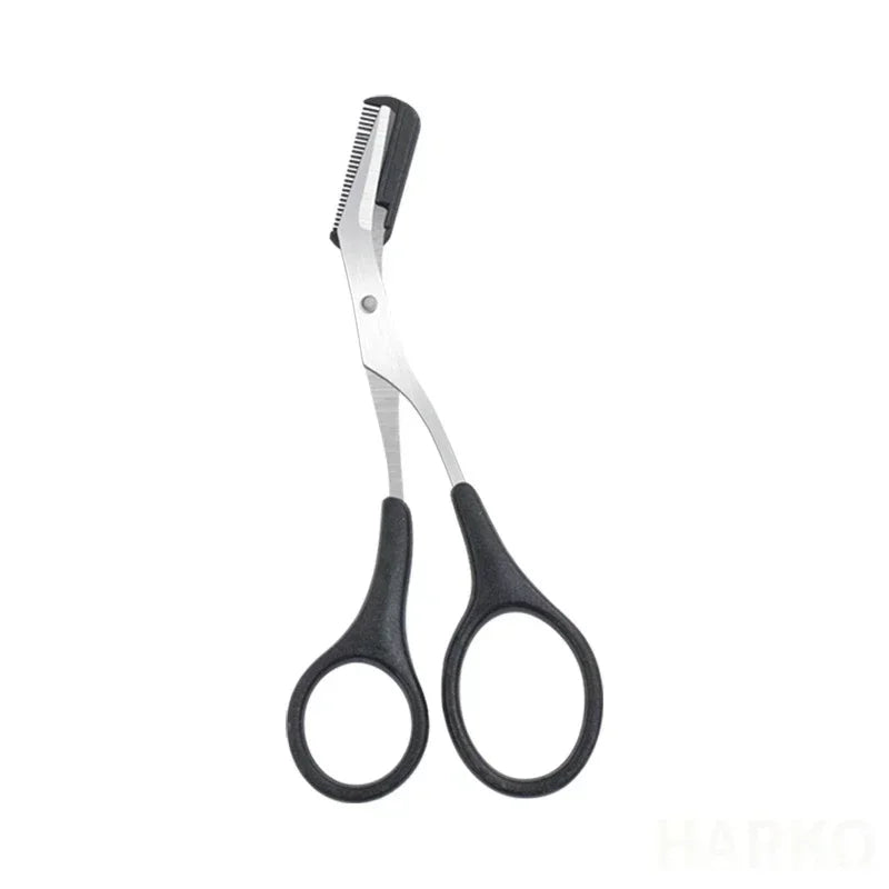 Precision Eyebrow Scissors with Comb for Perfect Shaping