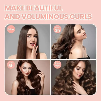 Heatless Hair Curler Set for Effortless Curls