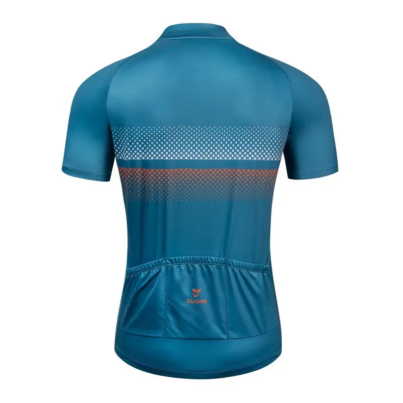 Summer Men Short Sleeve Cycling Jersey