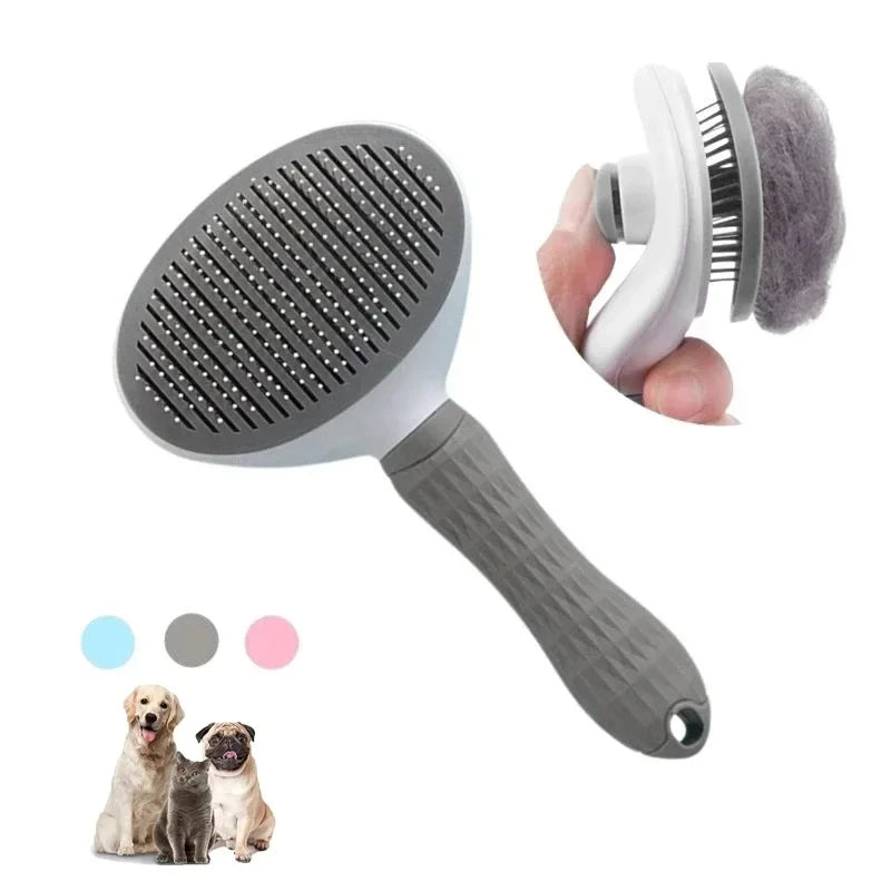 Pet Hairbrush - Dog Comb Grooming and Care Cat Brush