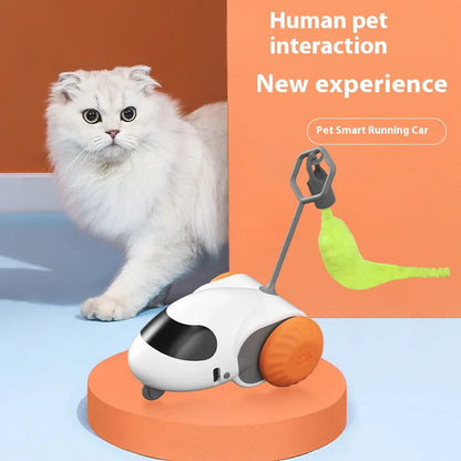 Remote-Controlled Smart Cat Toy Car – USB Rechargeable