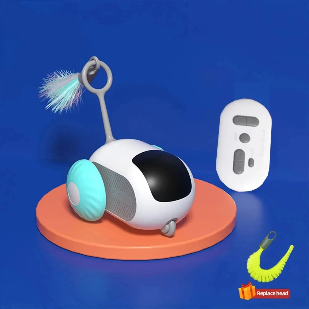 Smart Remote-Controlled Toy Car for Cats & Dogs