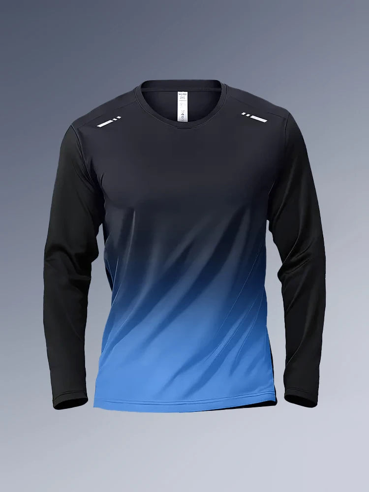 Fitness Training Sports T-Shirt Stretch Long-Sleeved Running