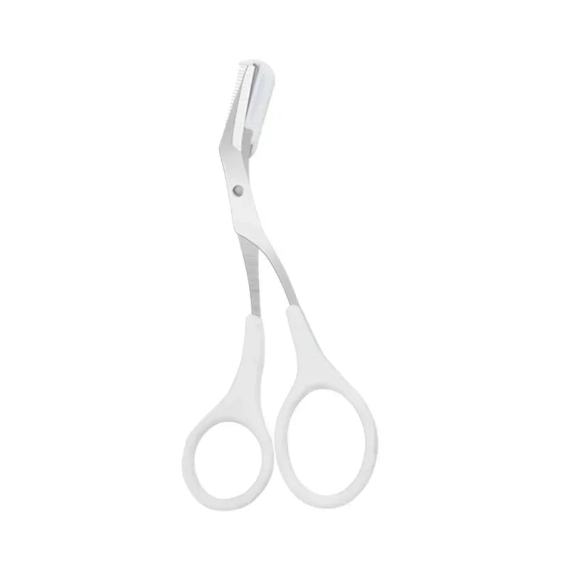 Precision Eyebrow Scissors with Comb for Perfect Shaping