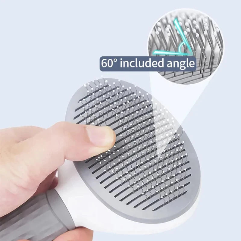 Pet Hairbrush - Dog Comb Grooming and Care Cat Brush