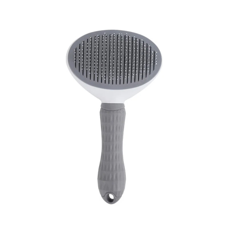 Stainless Steel Pet Hair Removal & Grooming Brush