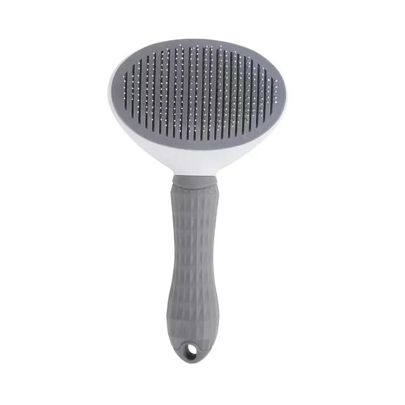 One-Click Self-Cleaning Pet Hair Removal Comb