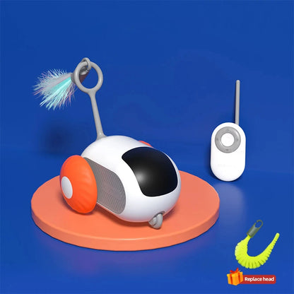 Smart 2-Mode Remote-Controlled Toy Car for Pets