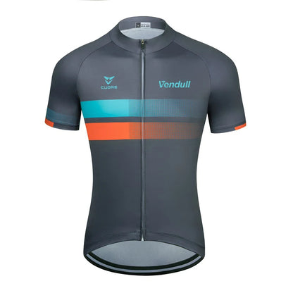 Summer Men Short Sleeve Cycling Jersey