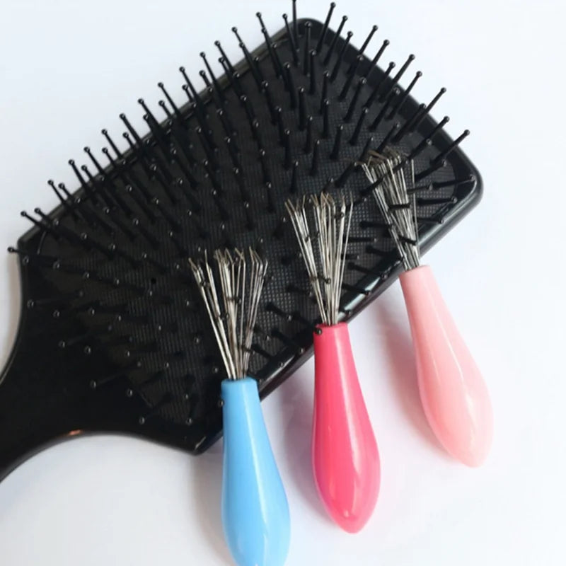 Hair Brush Cleaner with Plastic Handle for Easy Use