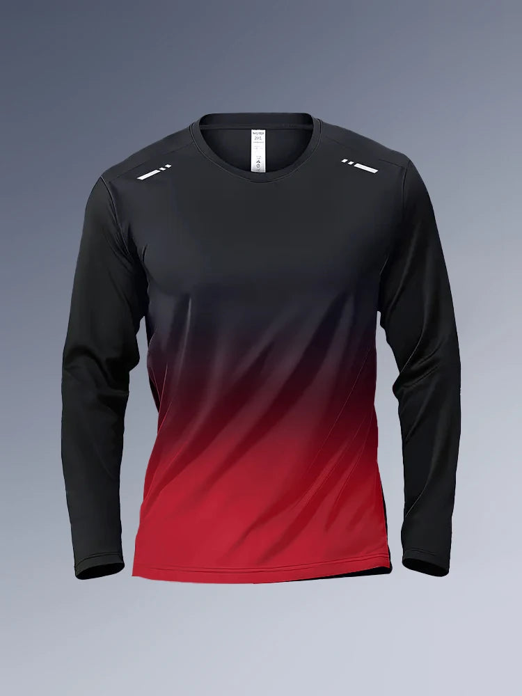 Fitness Training Sports T-Shirt Stretch Long-Sleeved Running