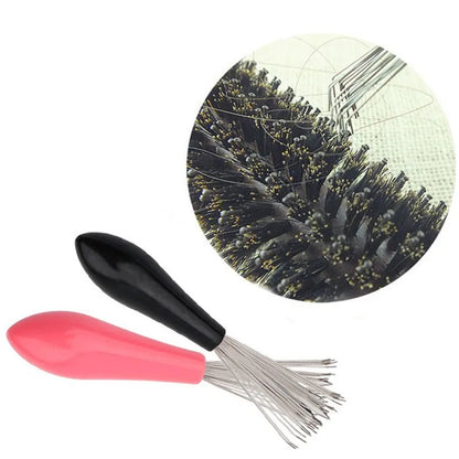 Hair Brush Cleaner with Plastic Handle for Easy Use