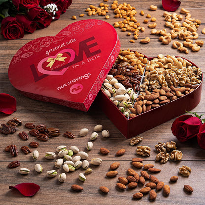 Valentine's Day Gift - NUT CRAVINGS Gourmet Collection and More