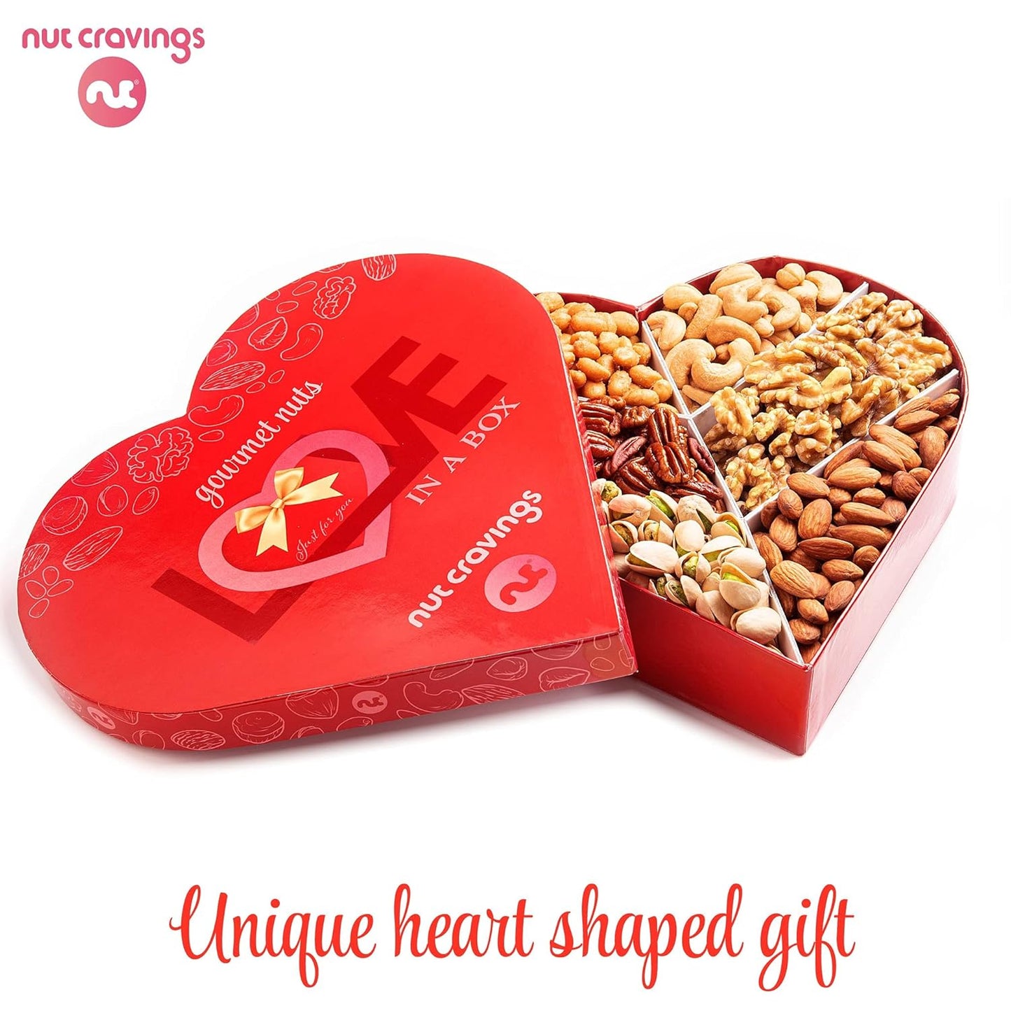 Valentine's Day Gift - NUT CRAVINGS Gourmet Collection and More