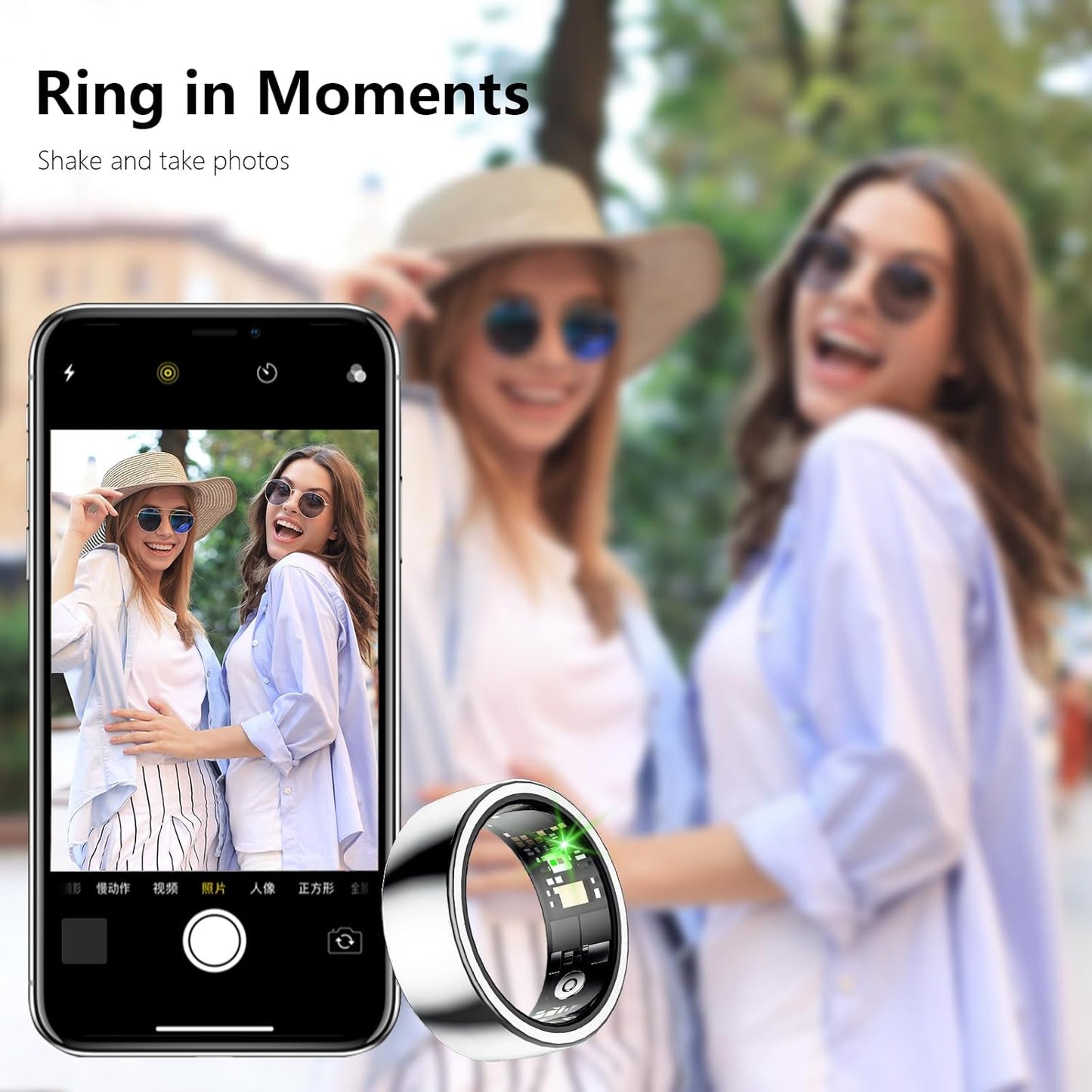 Vital Health Smart Ring, Health and Fitness Tracker