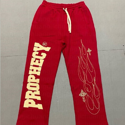 Hip Hop Sweatshirt Letter Pants