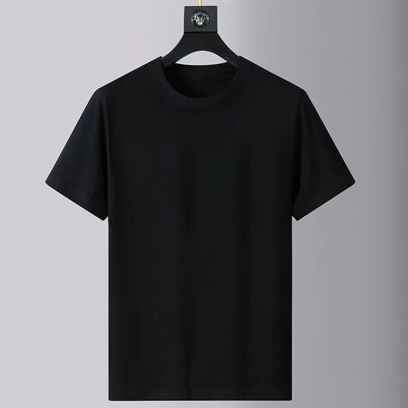 230g Xinjiang Cotton Short-sleeved T-shirt Round Neck