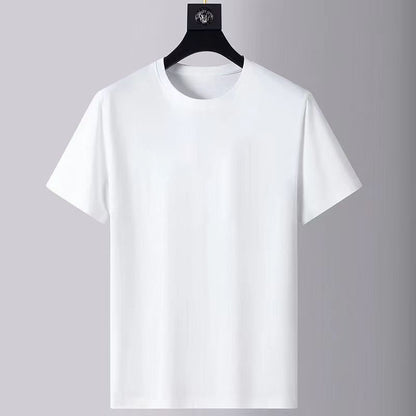 230g Xinjiang Cotton Short-sleeved T-shirt Round Neck