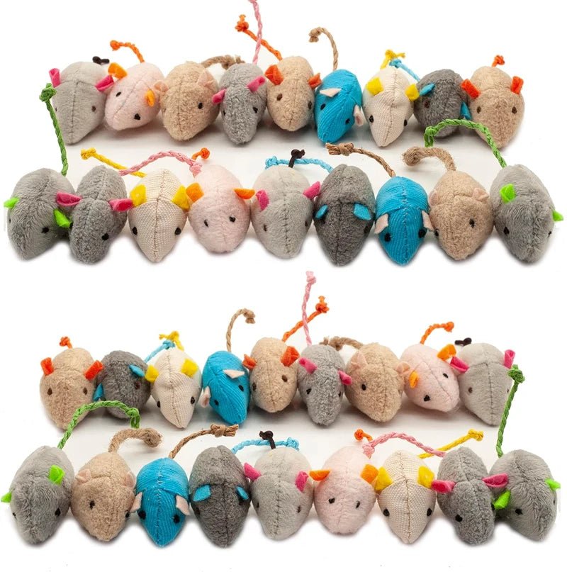 Indoor Catnip Plush Mouse Toy - PickXee