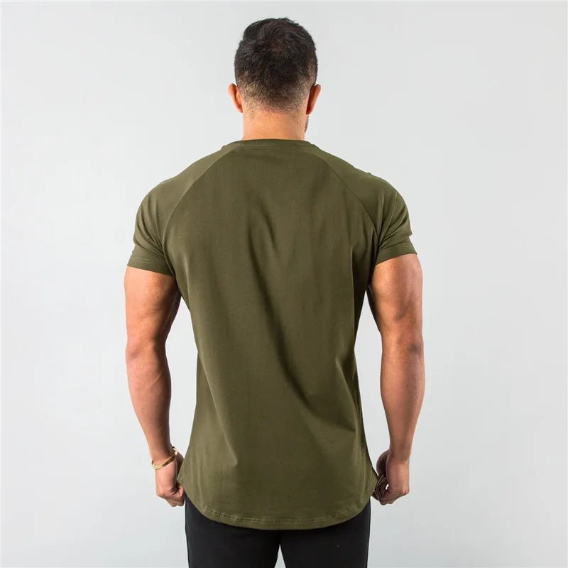 Men's Slim Fit Gym Top Tee - PickXee