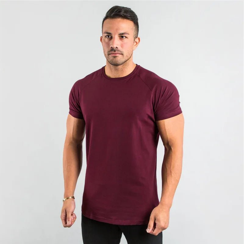 Men's Slim Fit Gym Top Tee - PickXee