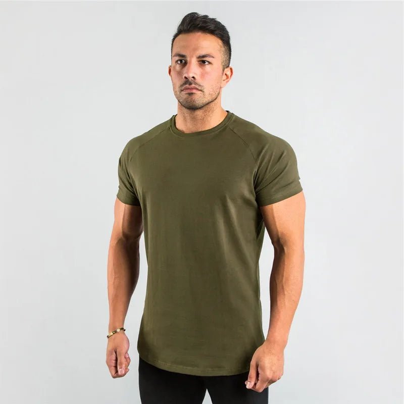 Men's Slim Fit Gym Top Tee - PickXee