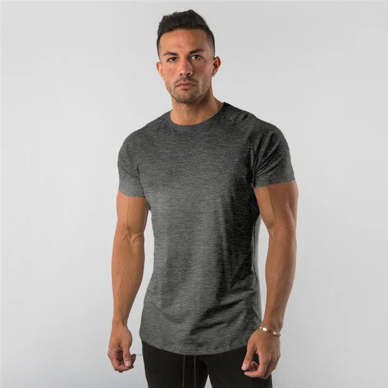 Men's Slim Fit Gym Top Tee - PickXee