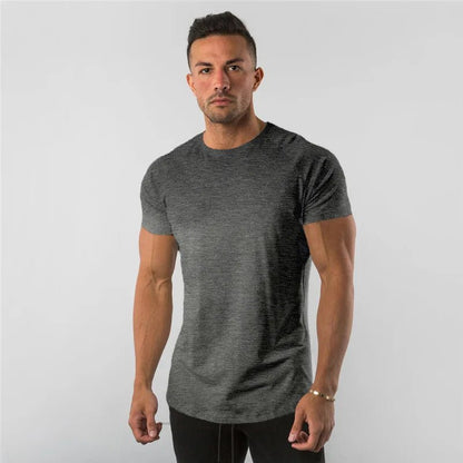 Men's Slim Fit Gym Top Tee - PickXee